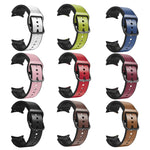 Dây đồng hồ da dán silicone 20mm, Dành cho Samsung Galaxy Watch 5 40mm, Dành cho Samsung Galaxy Watch 5 44mm, Dành cho Samsung Galaxy Watch 5 Pro 45mm, Dành cho Samsung Galaxy Watch 4 40mm, Dành cho Samsung Galaxy Watch 4 44mm