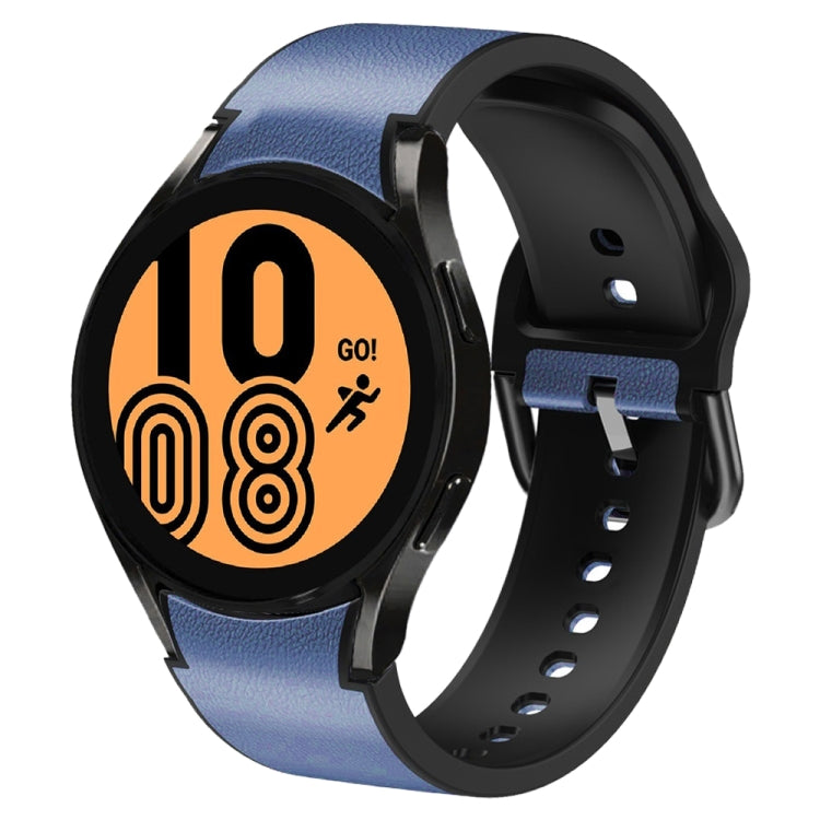 Dây đồng hồ da dán silicone 20mm, Dành cho Samsung Galaxy Watch 5 40mm, Dành cho Samsung Galaxy Watch 5 44mm, Dành cho Samsung Galaxy Watch 5 Pro 45mm, Dành cho Samsung Galaxy Watch 4 40mm, Dành cho Samsung Galaxy Watch 4 44mm
