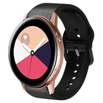 Dây đồng hồ da dán silicone 20mm, Dành cho Samsung Galaxy Watch 4 Classic 46mm, Dành cho Samsung Galaxy Watch 4 Classic 42mm, Dành cho Samsung Galaxy Watch Active 2