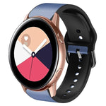 Dây đồng hồ da dán silicone 20mm, Dành cho Samsung Galaxy Watch 4 Classic 46mm, Dành cho Samsung Galaxy Watch 4 Classic 42mm, Dành cho Samsung Galaxy Watch Active 2