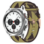 Dây đồng hồ dệt nylon 20mm, Dành cho Samsung Galaxy Watch4 Classic 42mm, Dành cho Samsung Galaxy Watch Active 2