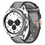 Dây đồng hồ dệt nylon 20mm, Dành cho Samsung Galaxy Watch4 Classic 42mm, Dành cho Samsung Galaxy Watch Active 2