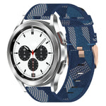 Dây đồng hồ dệt nylon 20mm, Dành cho Samsung Galaxy Watch4 Classic 42mm, Dành cho Samsung Galaxy Watch Active 2