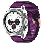 Dây đồng hồ dệt nylon 20mm, Dành cho Samsung Galaxy Watch4 Classic 42mm, Dành cho Samsung Galaxy Watch Active 2