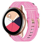 Dây đồng hồ dệt nylon 20mm, Dành cho Samsung Galaxy Watch4 Classic 42mm, Dành cho Samsung Galaxy Watch Active 2