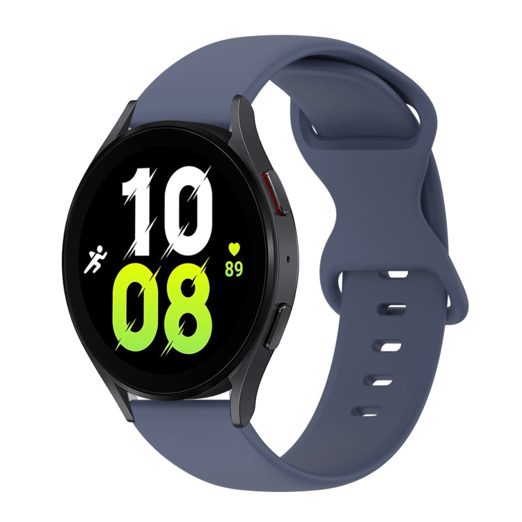 Dây đồng hồ silicone màu trơn khóa bướm 20mm, dành cho Samsung Galaxy Watch 5 40mm, dành cho Samsung Galaxy Watch 5 44mm, dành cho Samsung Galaxy Watch 5 Pro 45mm, dành cho Samsung Galaxy Watch 4 40mm