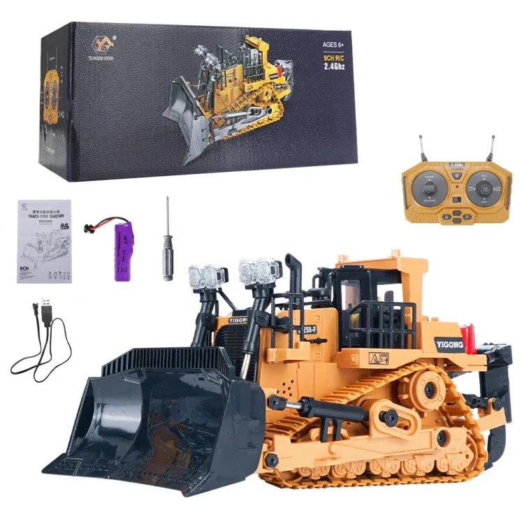 Mofun 1046 xe kỹ thuật điều khiển từ xa 2.4G chín kênh xe ủi đa chức năng tỉ lệ 1:24, 1046