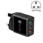 Sạc nhanh đa cổng USB 45W PD3.0 + 2 x QC3.0, phích cắm UK, phích cắm UK