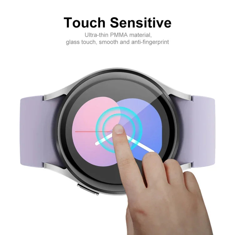Dành cho Samsung Galaxy Watch5 40mm ENKAY 3D PC + PMMA HD Bảo Vệ Màn Hình Bao Phủ Toàn Bộ, 1 Cái, 2 Cái, 5 Cái, 10 Cái
