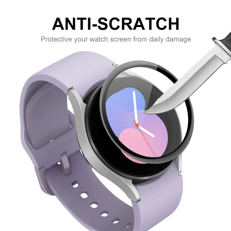 Dành cho Samsung Galaxy Watch5 40mm ENKAY 3D PC + PMMA HD Bảo Vệ Màn Hình Bao Phủ Toàn Bộ, 1 Cái, 2 Cái, 5 Cái, 10 Cái