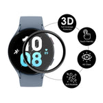 Dành cho Samsung Galaxy Watch5 44mm ENKAY 3D Bảo Vệ Màn Hình PC + PMMA HD Bao Phủ Toàn Bộ, 1 Cái, 2 Cái, 5 Cái, 10 Cái
