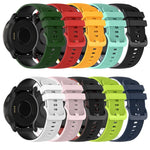 Dây đồng hồ silicone hai màu caro 20mm, dành cho Samsung Gear Sport, dành cho Samsung Gear S2 Classic