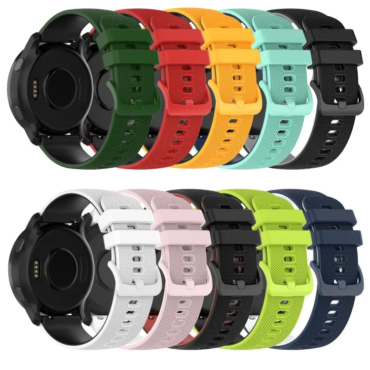 Dây đồng hồ silicone hai màu caro 20mm, dành cho Samsung Gear Sport, dành cho Samsung Gear S2 Classic