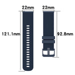 Dây đồng hồ silicone hai màu caro 22mm, dành cho Samsung Galaxy Watch3 45mm, dành cho Samsung Galaxy Watch 46mm, dành cho Samsung Gear S3 Classic, dành cho Samsung Gear S3 Frontier