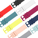 20mm Solid Color Soft Silicone Watch Band, For Amazfit GTS, For Amazfit BIP
