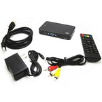 Máy phát media X12 1080P quảng cáo video màn hình ngang và dọc, US, EU, UK