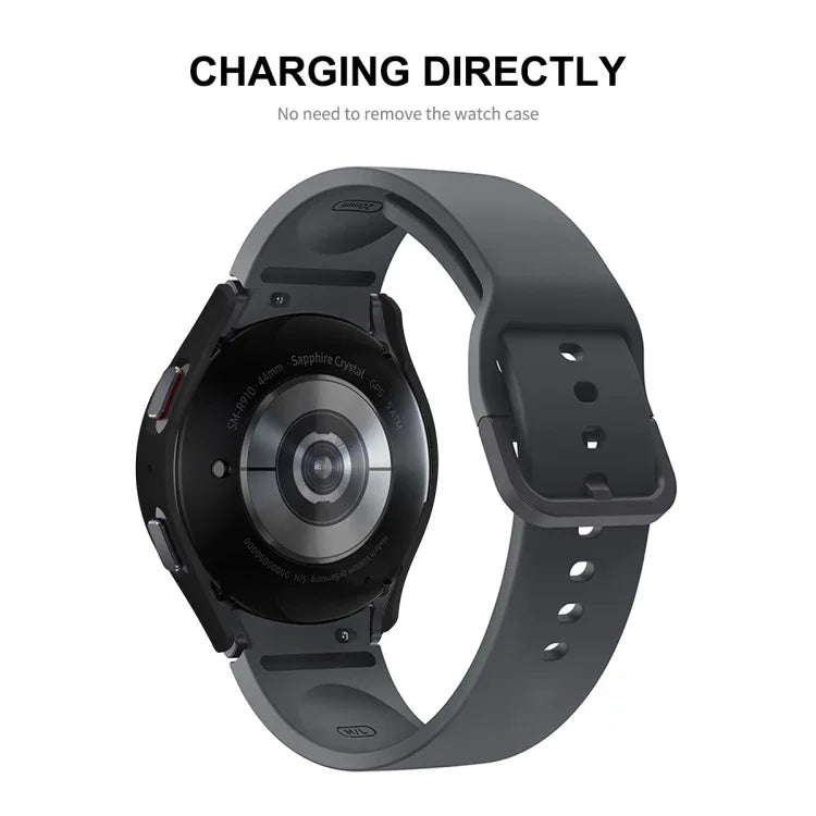 Dành cho Samsung Galaxy Watch5 44mm ENKAY Hat-Prince Khung PC Bao Phủ Toàn Bộ + Ốp Kính Cường Lực 9H