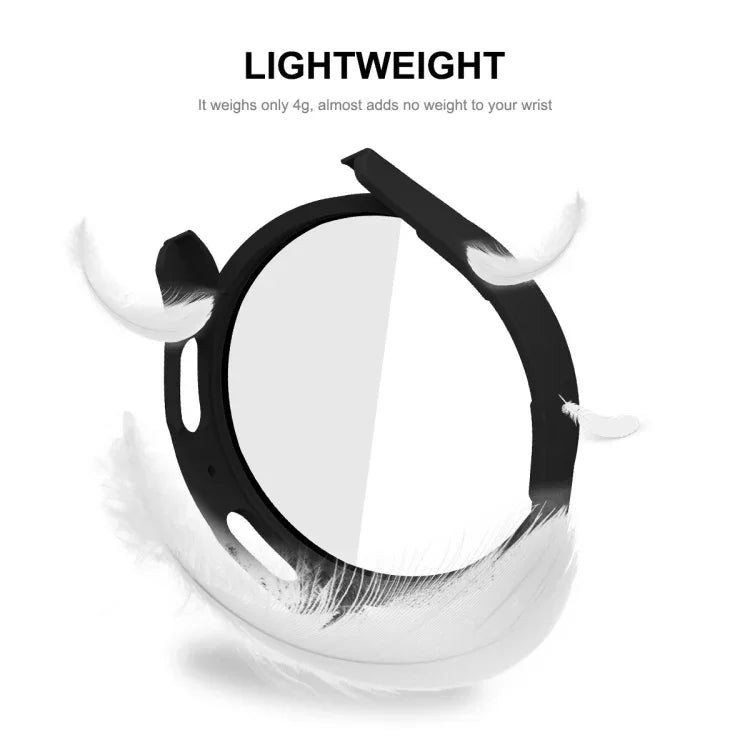 Dành cho Samsung Galaxy Watch5 44mm ENKAY Hat-Prince Khung PC Bao Phủ Toàn Bộ + Ốp Kính Cường Lực 9H