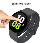 Dành cho Samsung Galaxy Watch5 44mm ENKAY Hat-Prince Khung PC Bao Phủ Toàn Bộ + Ốp Kính Cường Lực 9H