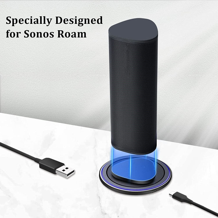 Dock sạc không dây từ tính cho loa Bluetooth Sonos Roam, cho Sonos Roam