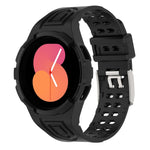 Dây đồng hồ thông minh khóa đôi TPU tích hợp Armor, dành cho Samsung Galaxy Watch5 40mm, Samsung Galaxy Watch5 44mm, Samsung Galaxy Watch4 44mm