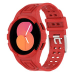 Dây đồng hồ thông minh khóa đôi TPU tích hợp Armor, dành cho Samsung Galaxy Watch5 40mm, Samsung Galaxy Watch5 44mm, Samsung Galaxy Watch4 44mm