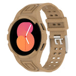 Dây đồng hồ thông minh khóa đôi TPU tích hợp Armor, dành cho Samsung Galaxy Watch5 40mm, Samsung Galaxy Watch5 44mm, Samsung Galaxy Watch4 44mm