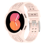 Dây đồng hồ thông minh khóa đôi TPU tích hợp Armor, dành cho Samsung Galaxy Watch5 40mm, Samsung Galaxy Watch5 44mm, Samsung Galaxy Watch4 44mm
