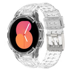 Dây đồng hồ thông minh khóa đôi TPU tích hợp Armor, dành cho Samsung Galaxy Watch5 40mm, Samsung Galaxy Watch5 44mm, Samsung Galaxy Watch4 44mm