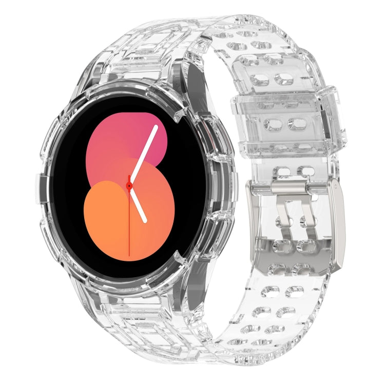 Dây đồng hồ thông minh khóa đôi TPU tích hợp Armor, dành cho Samsung Galaxy Watch5 40mm, Samsung Galaxy Watch5 44mm, Samsung Galaxy Watch4 44mm