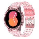 Dây đồng hồ thông minh khóa đôi TPU tích hợp Armor, dành cho Samsung Galaxy Watch5 40mm, Samsung Galaxy Watch5 44mm, Samsung Galaxy Watch4 44mm