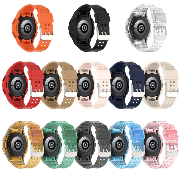 Dây đồng hồ thông minh khóa đôi TPU tích hợp Armor, dành cho Samsung Galaxy Watch5 40mm, Samsung Galaxy Watch5 44mm, Samsung Galaxy Watch4 44mm