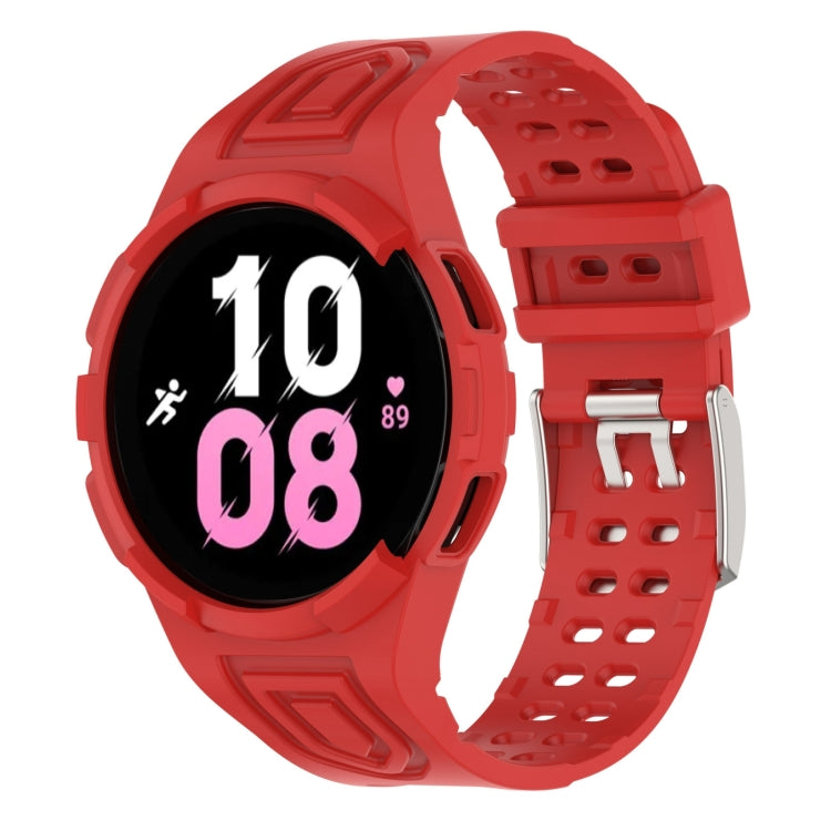 Dây đồng hồ thông minh khóa đôi TPU tích hợp Armor, dành cho Samsung Galaxy Watch5 40mm, Samsung Galaxy Watch5 44mm, Samsung Galaxy Watch4 44mm