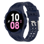 Dây đồng hồ thông minh khóa đôi TPU tích hợp Armor, dành cho Samsung Galaxy Watch5 40mm, Samsung Galaxy Watch5 44mm, Samsung Galaxy Watch4 44mm