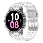 Dây đồng hồ thông minh khóa đôi TPU tích hợp Armor, dành cho Samsung Galaxy Watch5 40mm, Samsung Galaxy Watch5 44mm, Samsung Galaxy Watch4 44mm