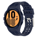 Dây đồng hồ thông minh khóa đôi TPU tích hợp Armor, dành cho Samsung Galaxy Watch5 40mm, Samsung Galaxy Watch5 44mm, Samsung Galaxy Watch4 44mm