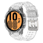 Dây đồng hồ thông minh khóa đôi TPU tích hợp Armor, dành cho Samsung Galaxy Watch5 40mm, Samsung Galaxy Watch5 44mm, Samsung Galaxy Watch4 44mm