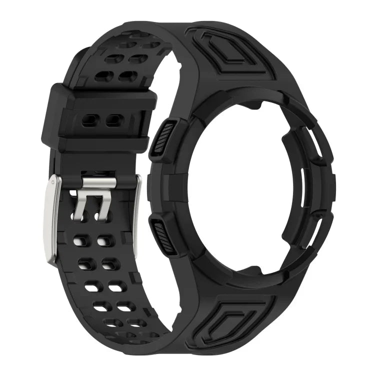 Dây đồng hồ thông minh TPU tích hợp Armor khóa đôi, Dành cho Samsung Galaxy Watch4 40mm, Dành cho Samsung Galaxy Watch4 Classic 46mm