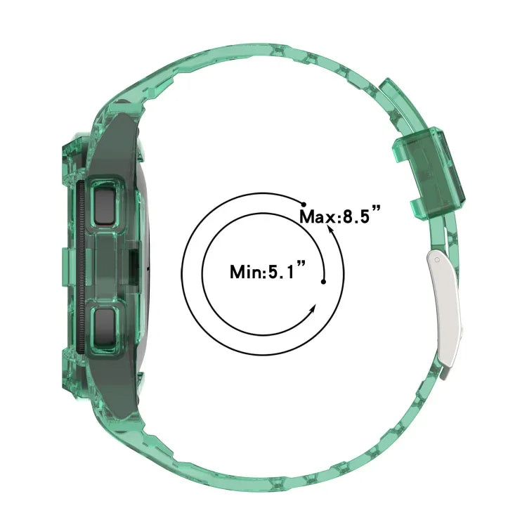 Dây đồng hồ thông minh TPU tích hợp Armor khóa đôi, Dành cho Samsung Galaxy Watch4 40mm, Dành cho Samsung Galaxy Watch4 Classic 46mm