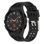 Dây đồng hồ thông minh TPU tích hợp Armor khóa đôi, Dành cho Samsung Galaxy Watch4 40mm, Dành cho Samsung Galaxy Watch4 Classic 46mm