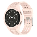 Dây đồng hồ thông minh TPU tích hợp Armor khóa đôi, Dành cho Samsung Galaxy Watch4 40mm, Dành cho Samsung Galaxy Watch4 Classic 46mm