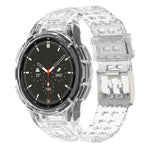 Dây đồng hồ thông minh TPU tích hợp Armor khóa đôi, Dành cho Samsung Galaxy Watch4 40mm, Dành cho Samsung Galaxy Watch4 Classic 46mm
