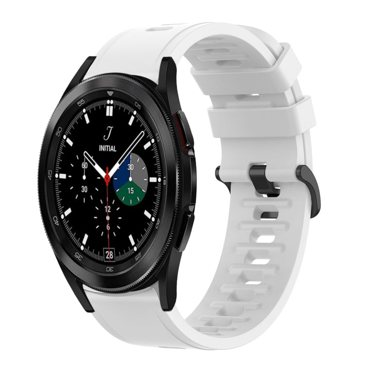 Dây đồng hồ silicone mềm màu trơn 20mm, dành cho Samsung Galaxy Watch 4 40mm, dành cho Samsung Galaxy Watch 4 Classic 42mm, dành cho Samsung Galaxy Watch 4 Classic 46mm, dành cho Samsung Galaxy Watch Active 2 40mm