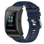 18mm Solid Color Silicone Watch Band, For Huawei Band B5, For Honor S1