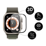 Miếng dán màn hình viền PC mềm 3D PMMA ENKAY cho Apple Watch Ultra / Ultra 2 / Ultra 3 49mm, 1 cái, 2 cái, 5 cái, 10 cái