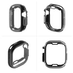 Ốp lưng TPU mềm mạ điện ENKAY với miếng dán màn hình cho Apple Watch Ultra 3 / 2 / 1 49mm