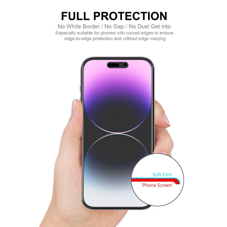 Miếng dán hydrogel chống nổ keo toàn phần ENKAY cho iPhone 14 Pro Max, Dành cho iPhone 14 Pro Max (1 cái), Dành cho iPhone 14 Pro Max (2 cái), Dành cho iPhone 14 Pro Max (5 cái), Dành cho iPhone 14 Pro Max (10 cái)