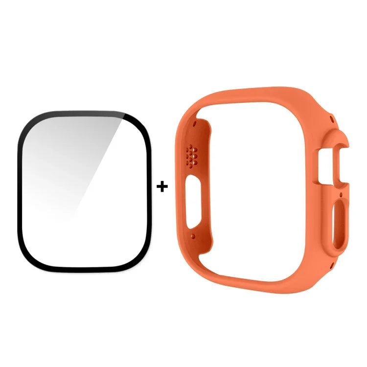 Ốp lưng 2 trong 1 PC + miếng dán kính cường lực 9H bảo vệ toàn diện ENKAY cho Apple Watch Ultra 3 / 2 / 1 49mm