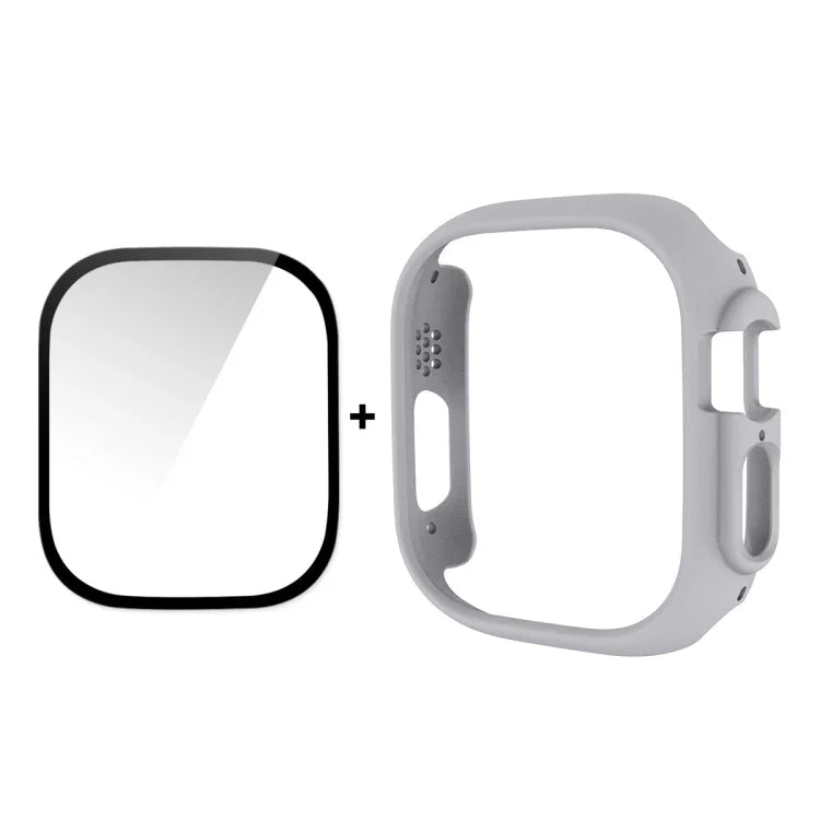 Ốp lưng 2 trong 1 PC + miếng dán kính cường lực 9H bảo vệ toàn diện ENKAY cho Apple Watch Ultra 3 / 2 / 1 49mm