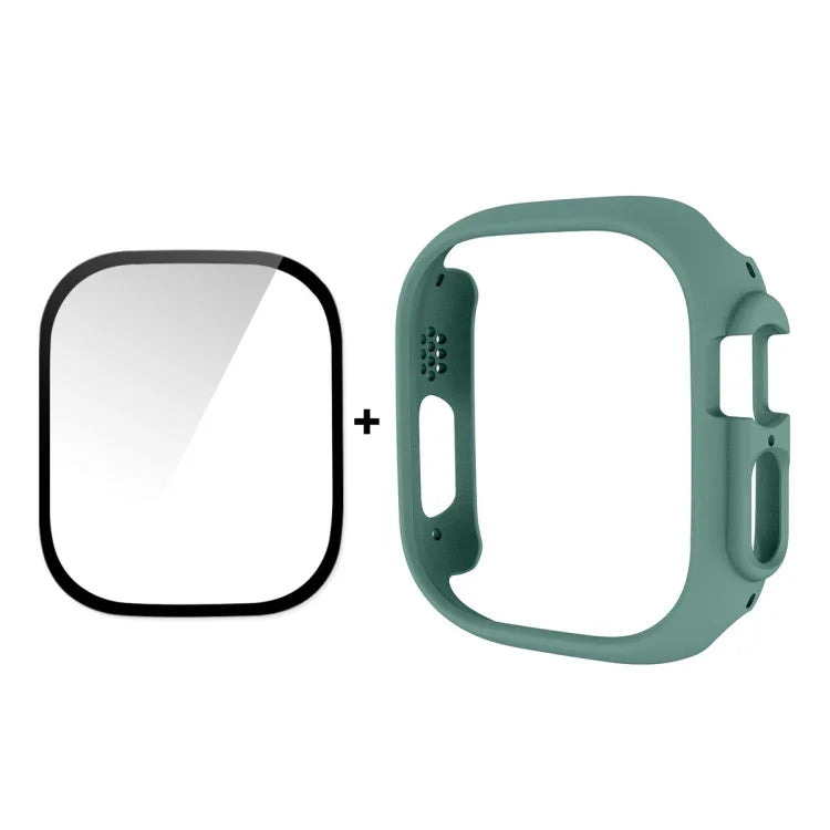 Ốp lưng 2 trong 1 PC + miếng dán kính cường lực 9H bảo vệ toàn diện ENKAY cho Apple Watch Ultra 3 / 2 / 1 49mm